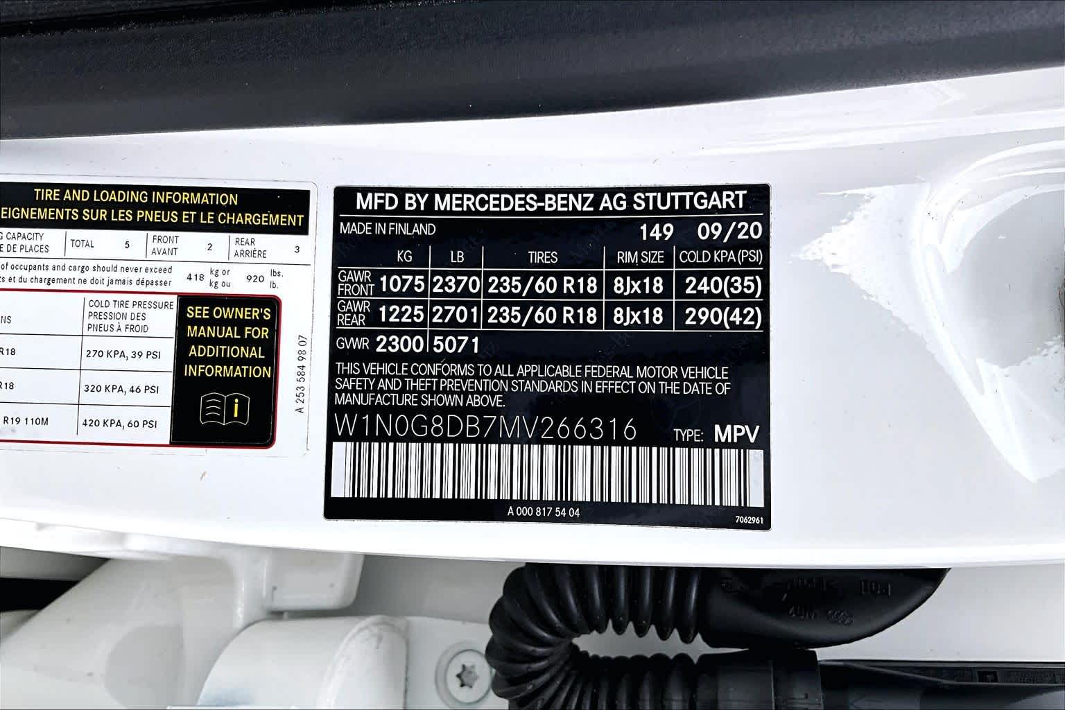 2021 Mercedes-Benz GLC 300 GLC 300 Polar White at Westside Kia
