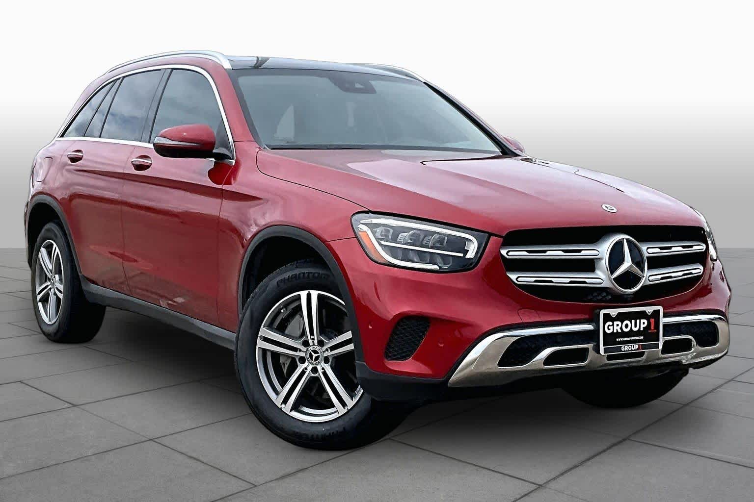 2022 Mercedes-Benz GLC 300 GLC 300 MANUFAKTUR Cardinal Red Metallic at Lexus Southwest Houston