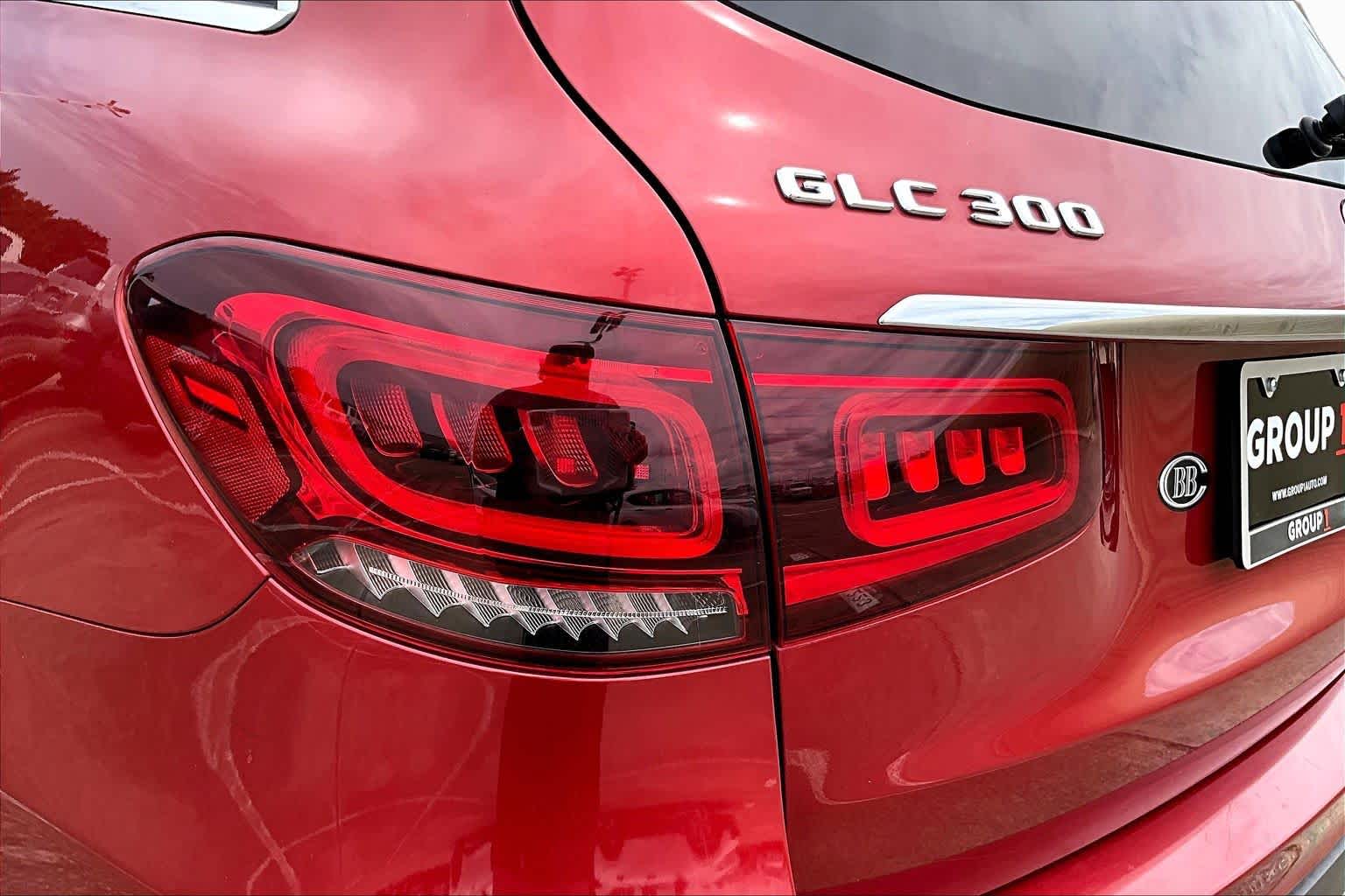 2022 Mercedes-Benz GLC 300 GLC 300 MANUFAKTUR Cardinal Red Metallic at Lexus Southwest Houston