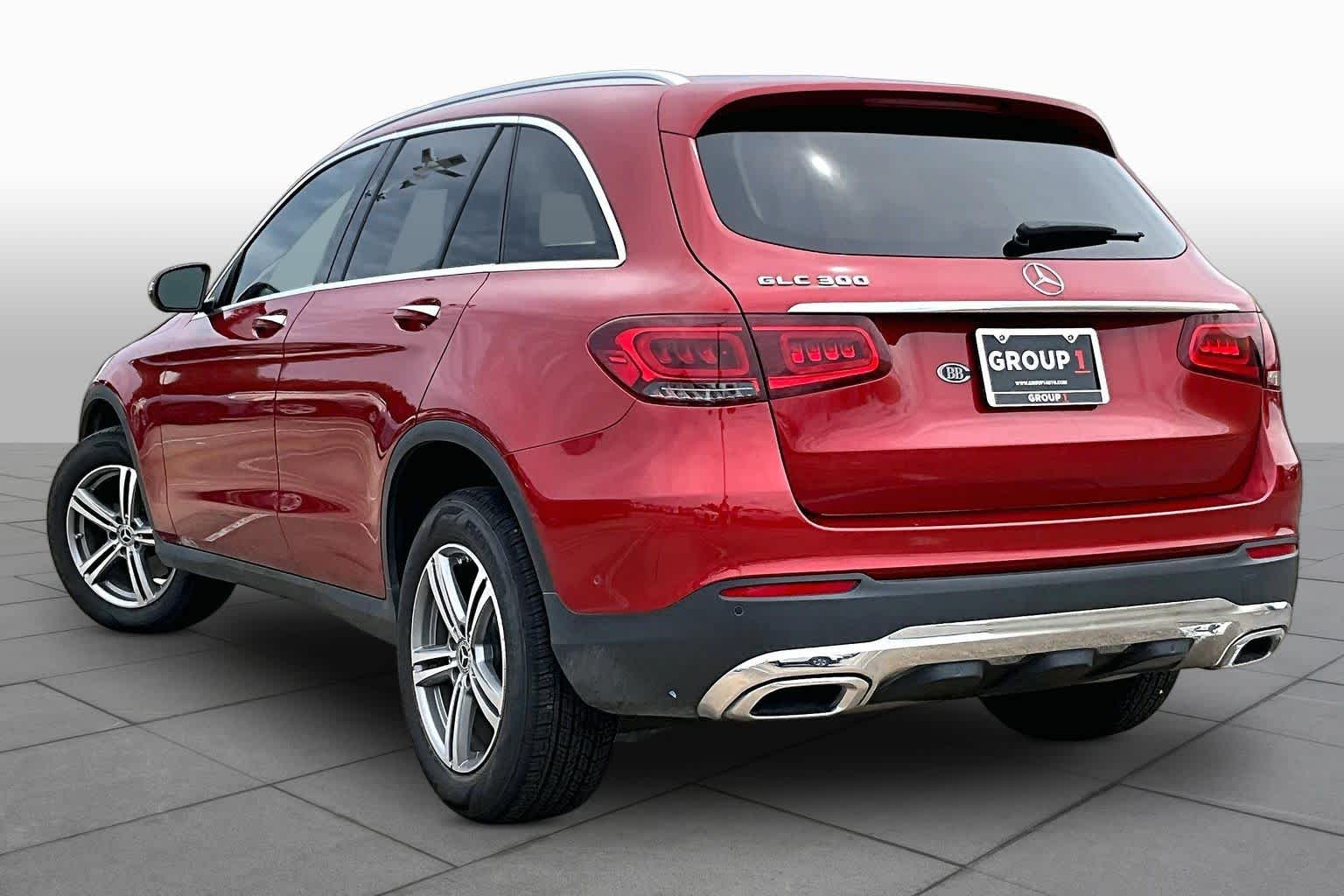 2022 Mercedes-Benz GLC 300 GLC 300 MANUFAKTUR Cardinal Red Metallic at Lexus Southwest Houston