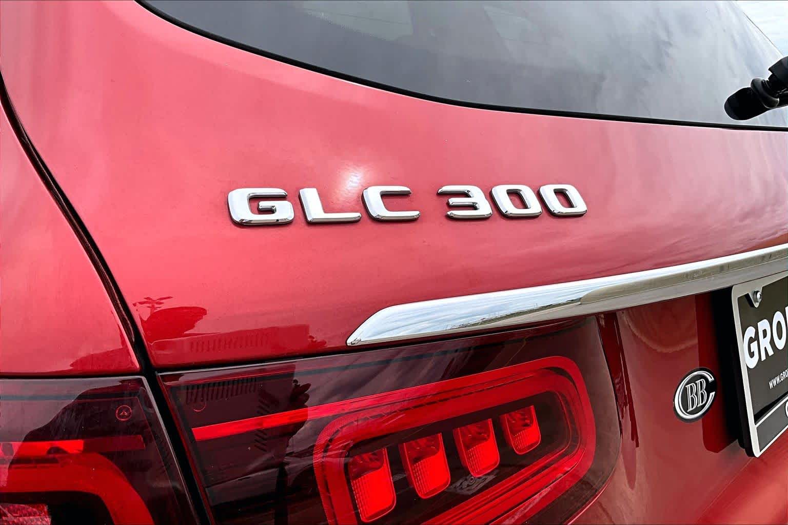 2022 Mercedes-Benz GLC 300 GLC 300 MANUFAKTUR Cardinal Red Metallic at Lexus Southwest Houston
