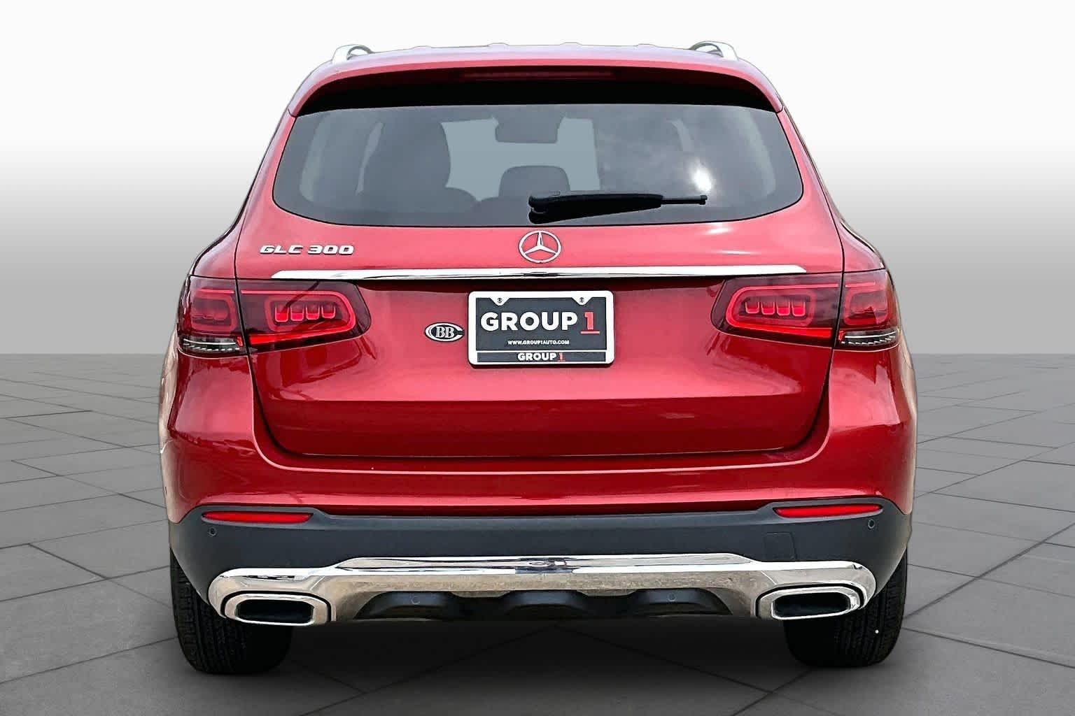 2022 Mercedes-Benz GLC 300 GLC 300 MANUFAKTUR Cardinal Red Metallic at Lexus Southwest Houston