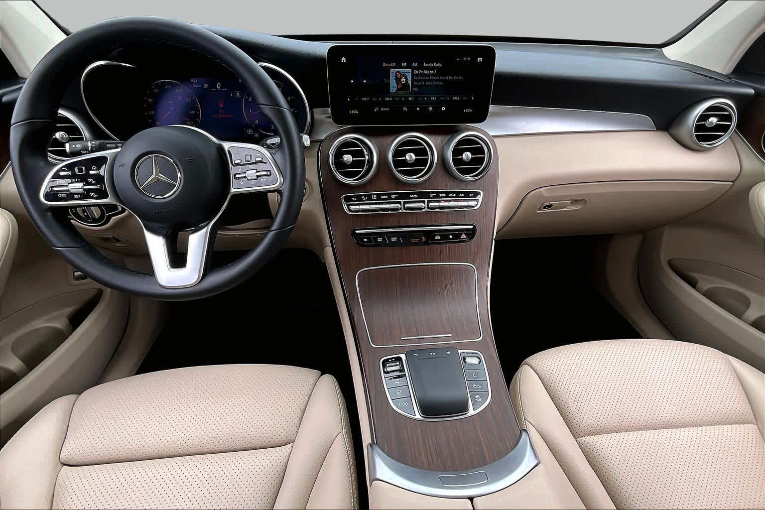 2022 Mercedes-Benz GLC 300 GLC 300 MANUFAKTUR Cardinal Red Metallic at Lexus Southwest Houston