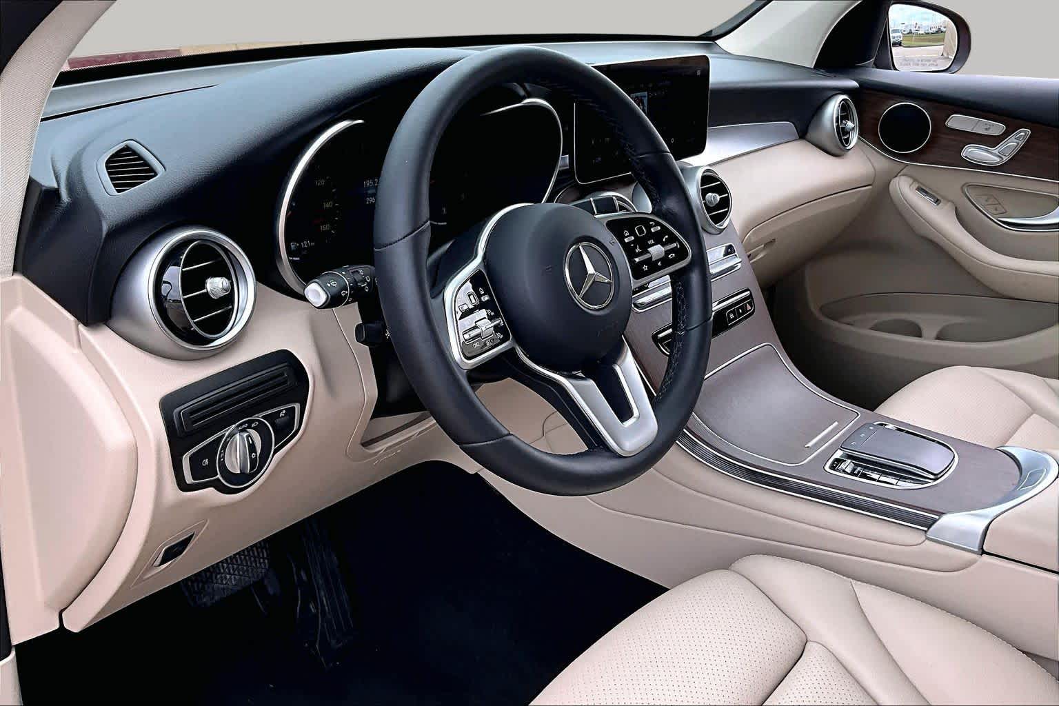 2022 Mercedes-Benz GLC 300 GLC 300 MANUFAKTUR Cardinal Red Metallic at Lexus Southwest Houston