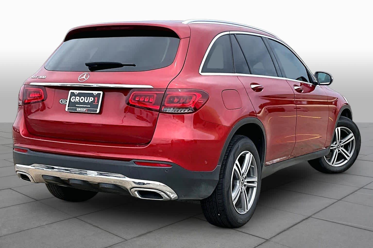 2022 Mercedes-Benz GLC 300 GLC 300 MANUFAKTUR Cardinal Red Metallic at Lexus Southwest Houston