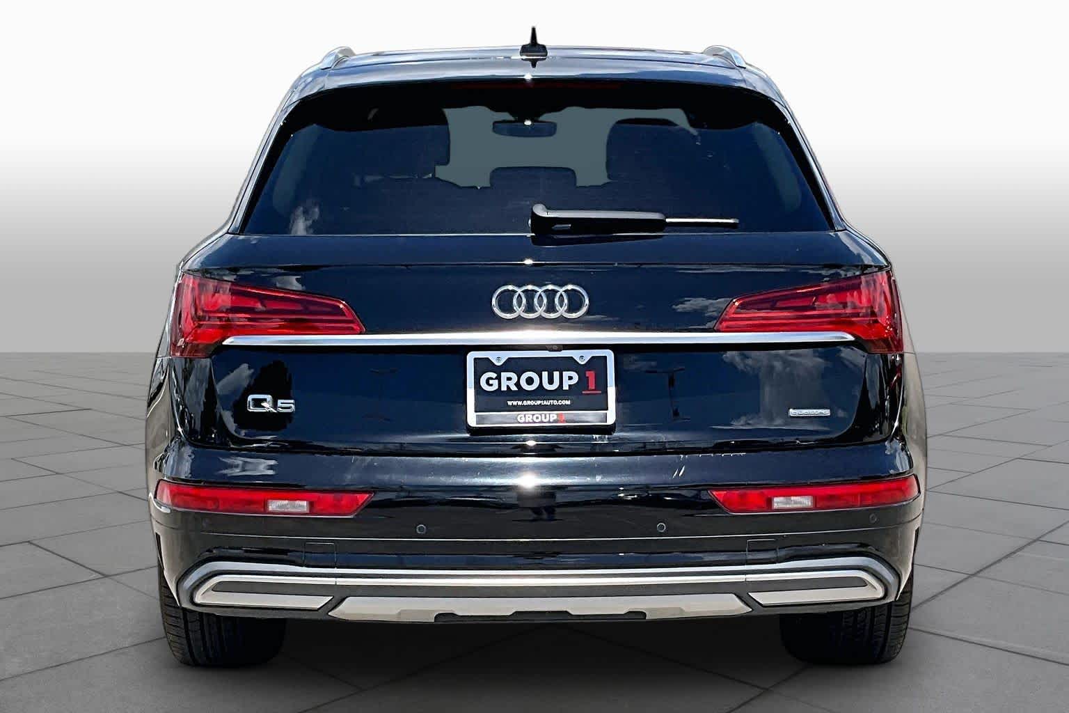 2021 Audi Q5 Premium Brilliant Black at Beck & Masten Kia