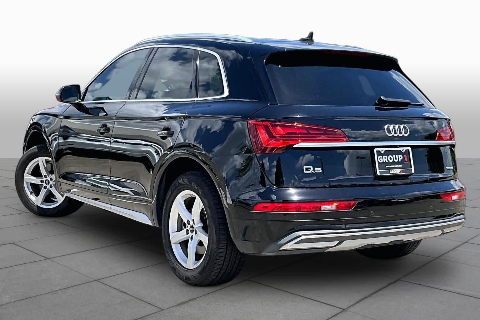 2021 Audi Q5 Premium Brilliant Black at Beck & Masten Kia