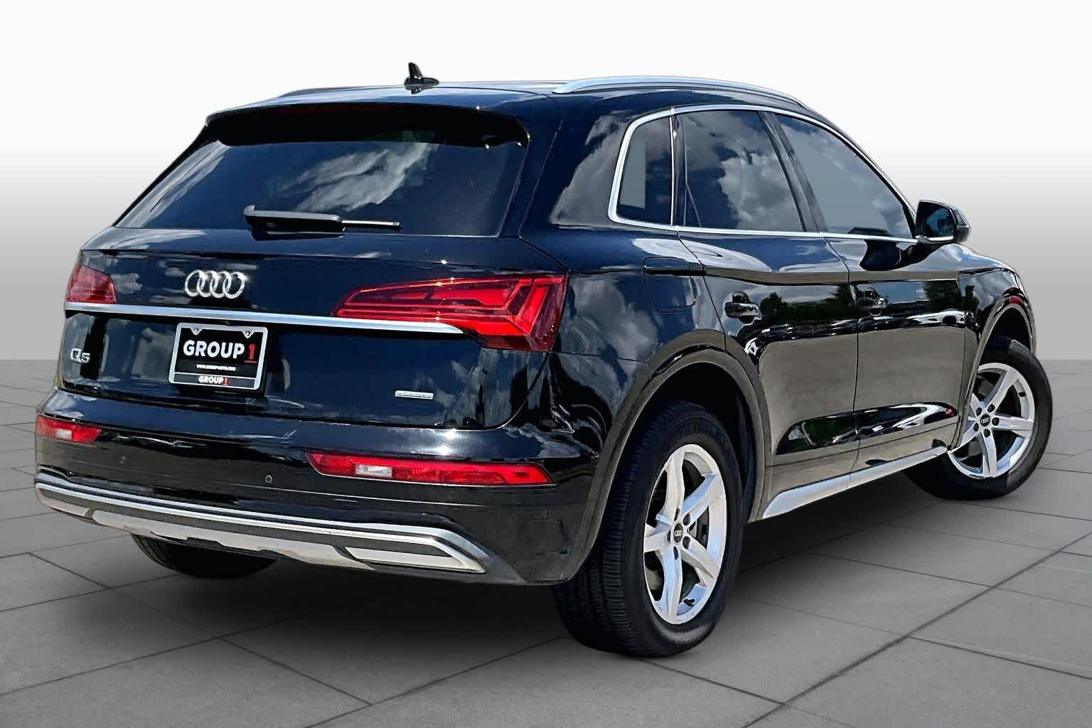 2021 Audi Q5 Premium Brilliant Black at Beck & Masten Kia