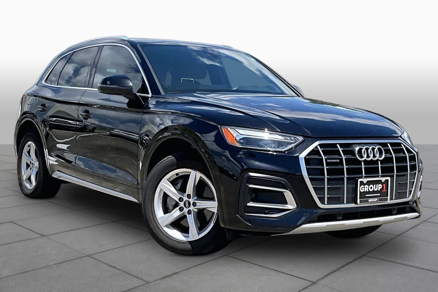 2021 Audi Q5 Premium Brilliant Black at Beck & Masten Kia
