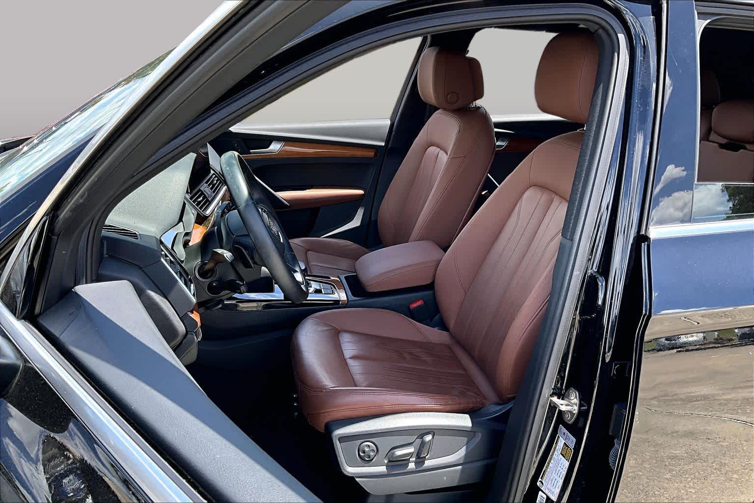2021 Audi Q5 Premium Brilliant Black at Beck & Masten Kia