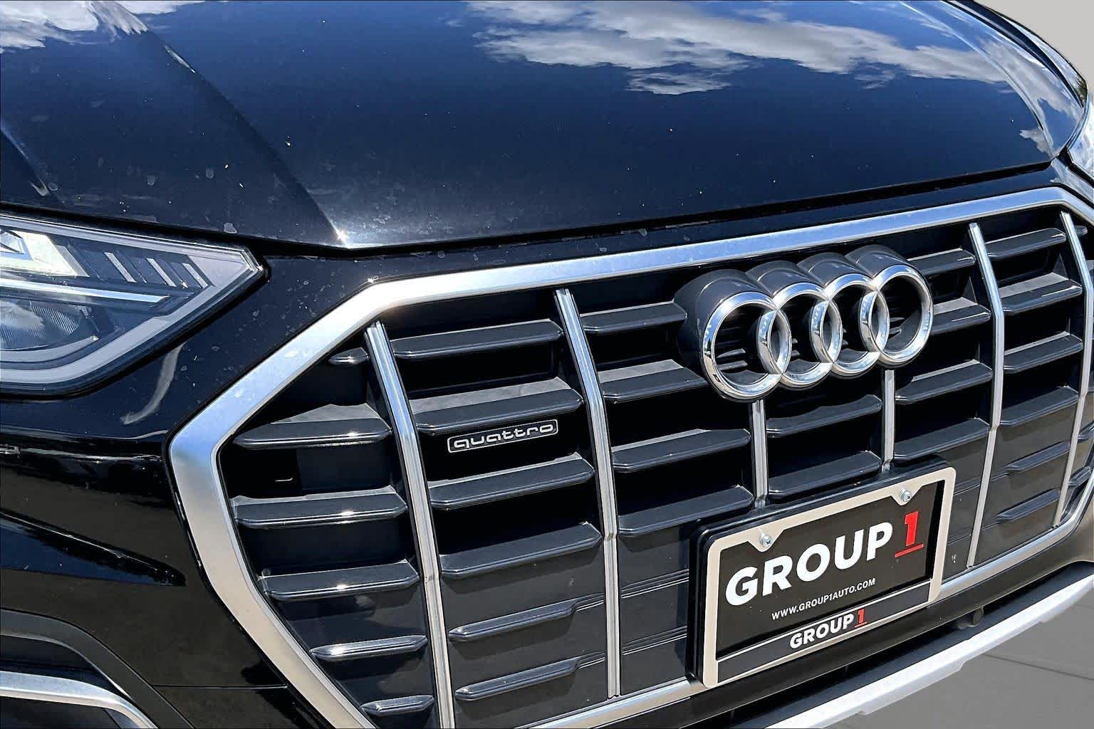 2021 Audi Q5 Premium Brilliant Black at Beck & Masten Kia