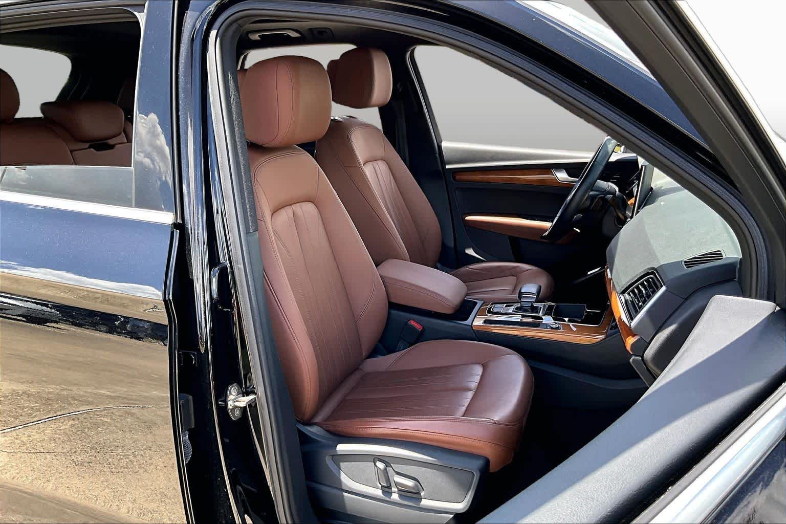 2021 Audi Q5 Premium Brilliant Black at Beck & Masten Kia