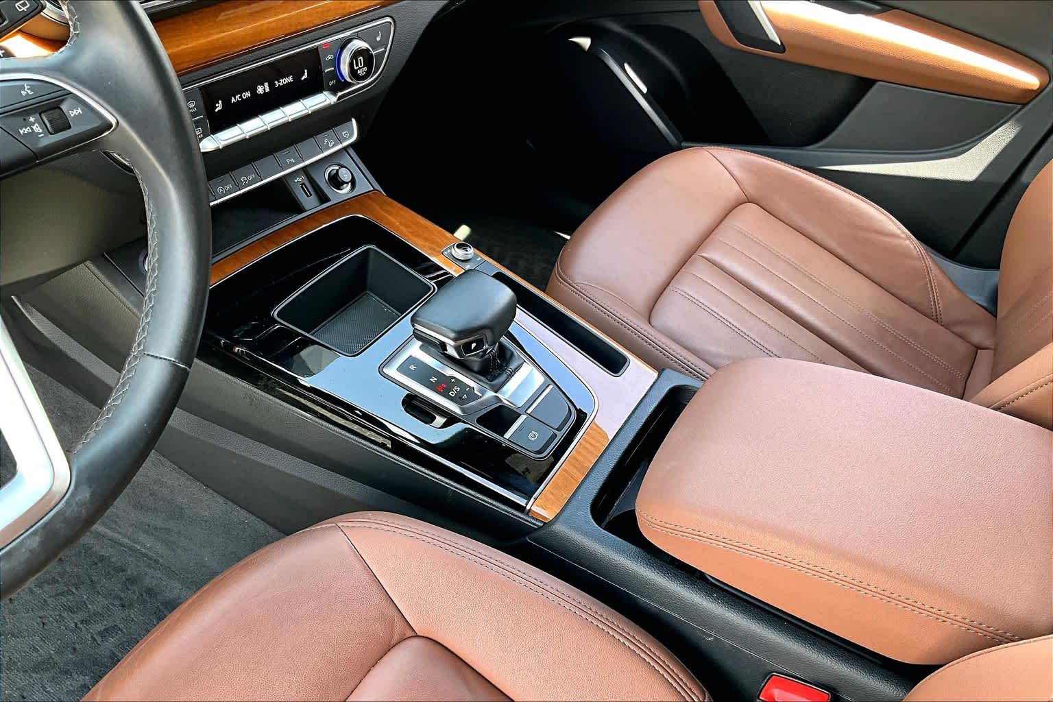 2021 Audi Q5 Premium Brilliant Black at Beck & Masten Kia