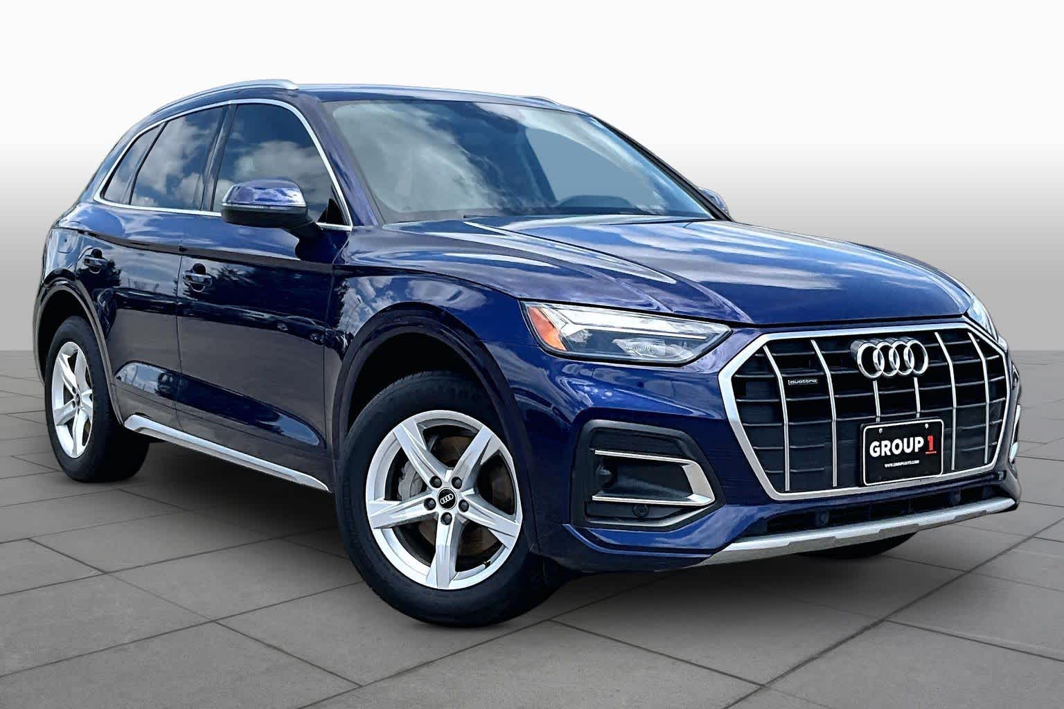 2021 Audi Q5 Premium Navarra Blue Metallic at Westside Kia
