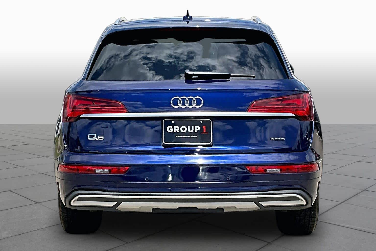 2021 Audi Q5 Premium Navarra Blue Metallic at Westside Kia
