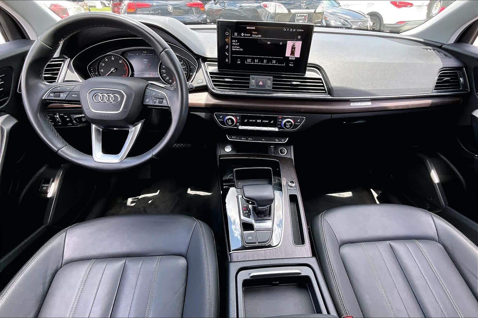 2021 Audi Q5 Premium Navarra Blue Metallic at Westside Kia