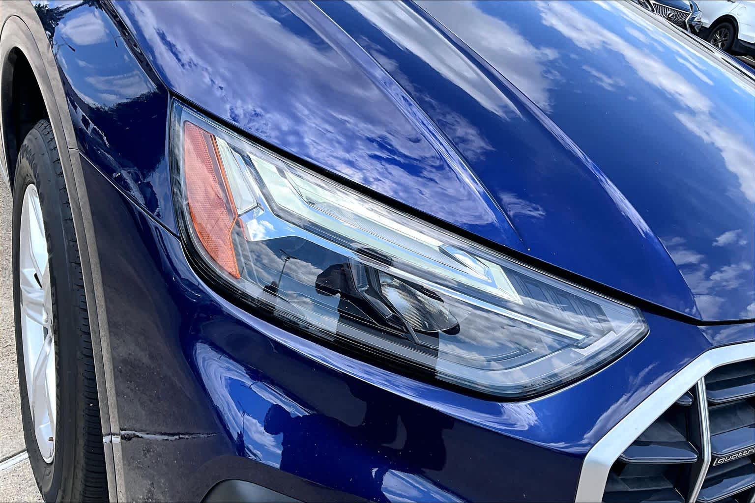 2021 Audi Q5 Premium Navarra Blue Metallic at Westside Kia
