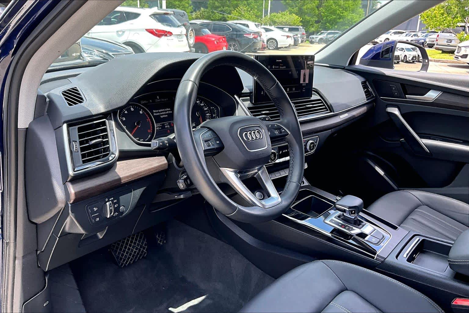 2021 Audi Q5 Premium Navarra Blue Metallic at Westside Kia