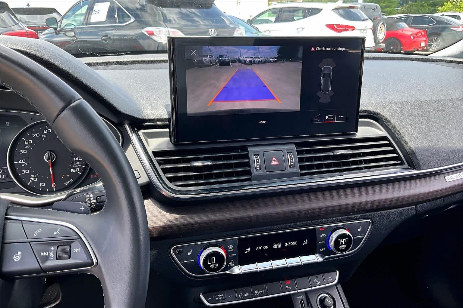 2021 Audi Q5 Premium Navarra Blue Metallic at Westside Kia