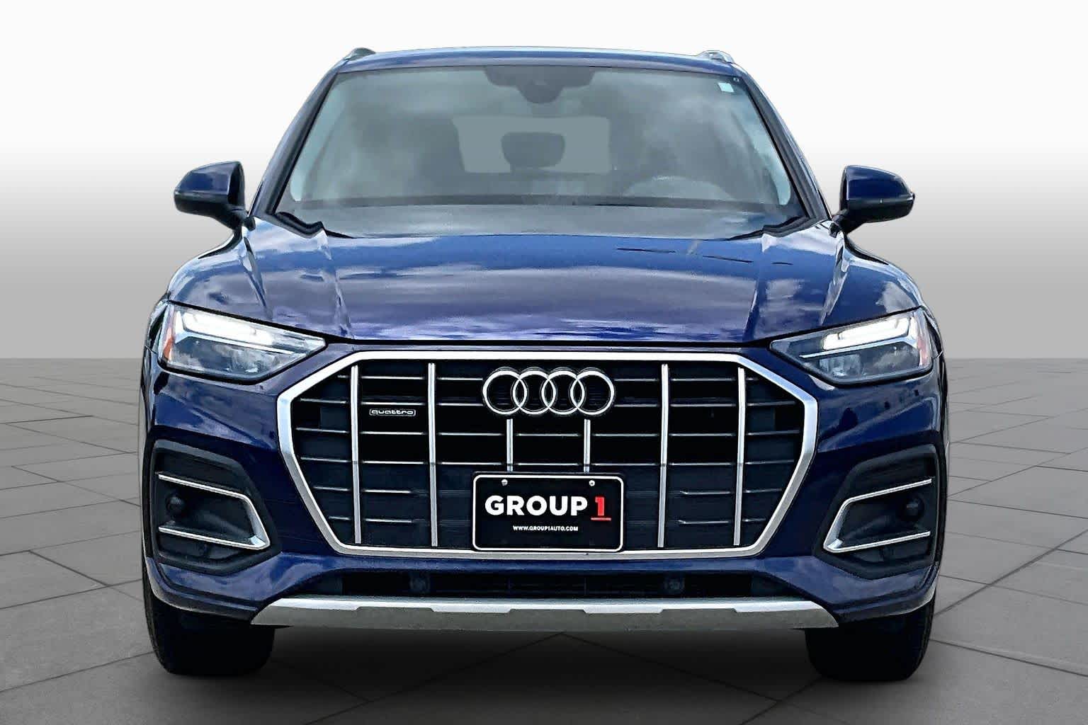 2021 Audi Q5 Premium Navarra Blue Metallic at Westside Kia