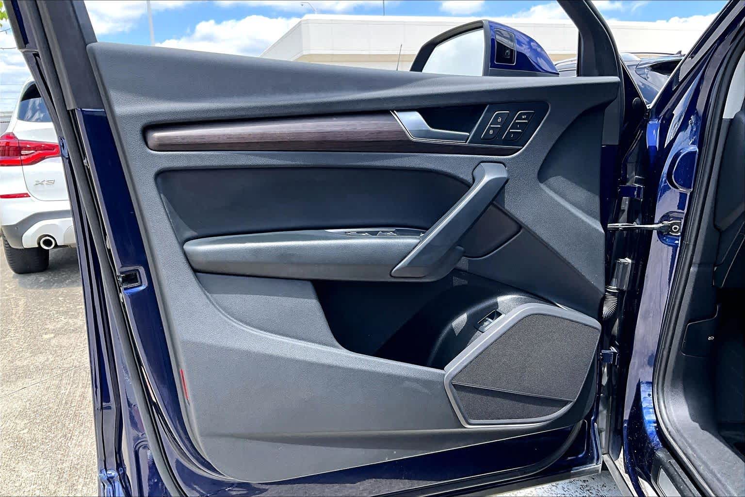 2021 Audi Q5 Premium Navarra Blue Metallic at Westside Kia