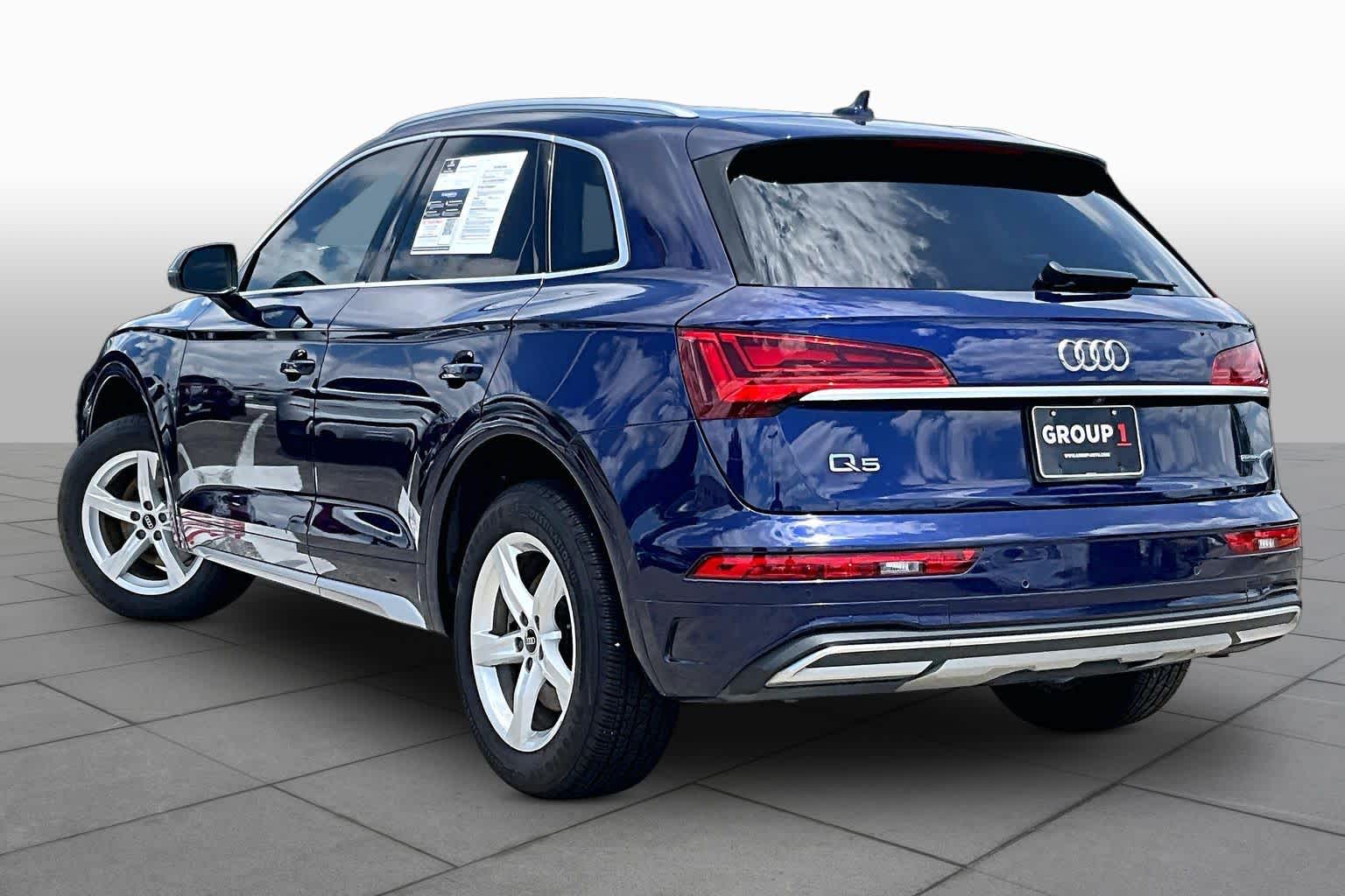 2021 Audi Q5 Premium Navarra Blue Metallic at Westside Kia