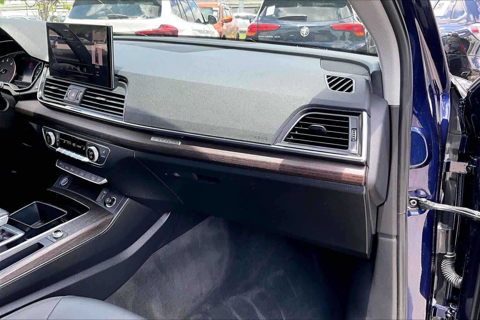 2021 Audi Q5 Premium Navarra Blue Metallic at Westside Kia