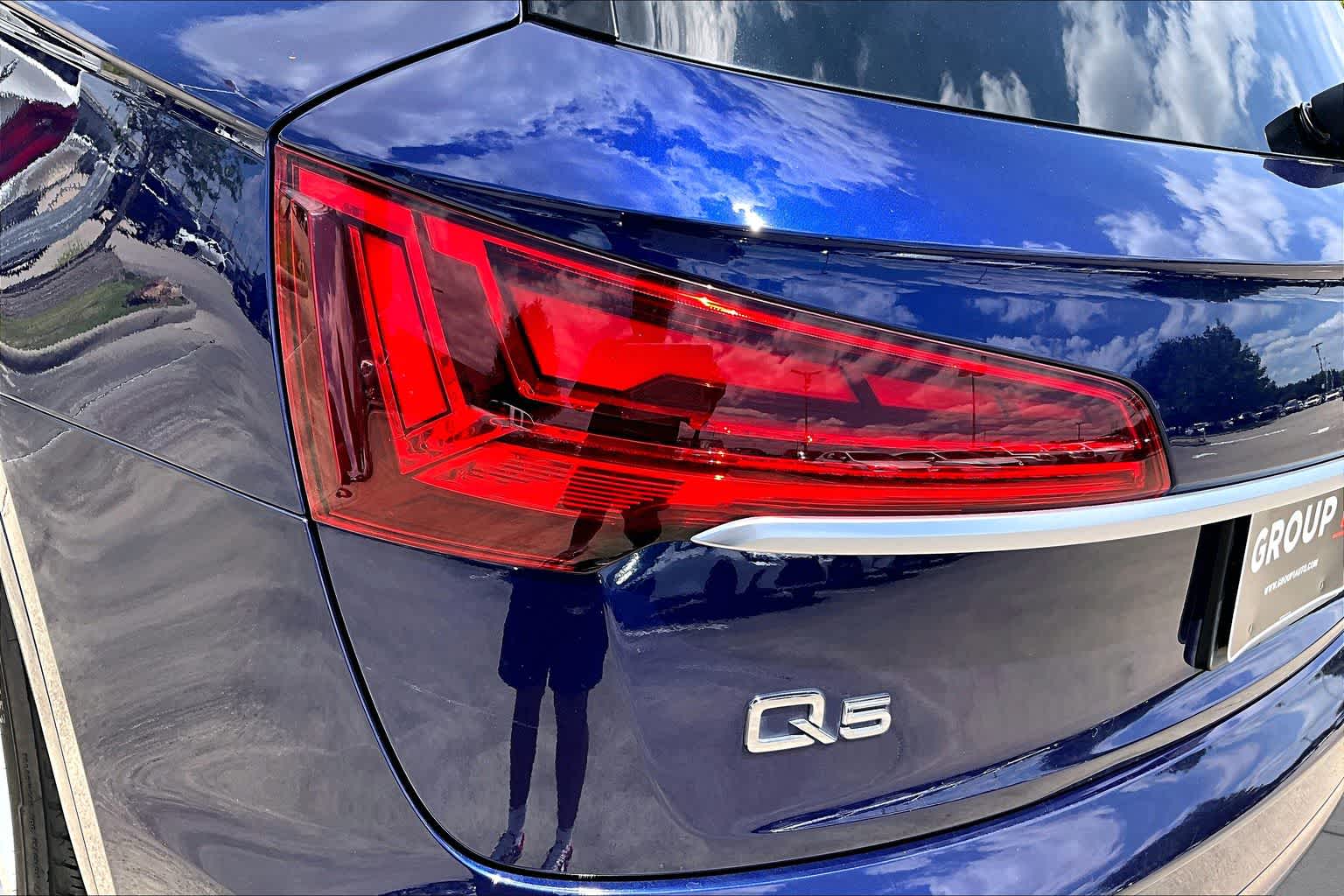 2021 Audi Q5 Premium Navarra Blue Metallic at Baytown Ford