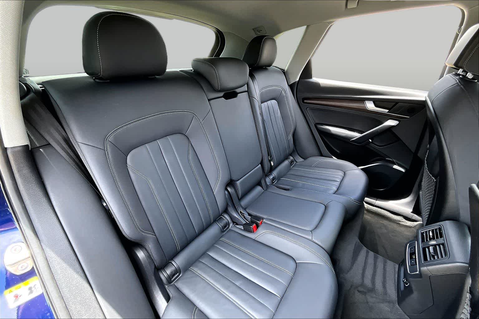 2021 Audi Q5 Premium Navarra Blue Metallic at Baytown Ford