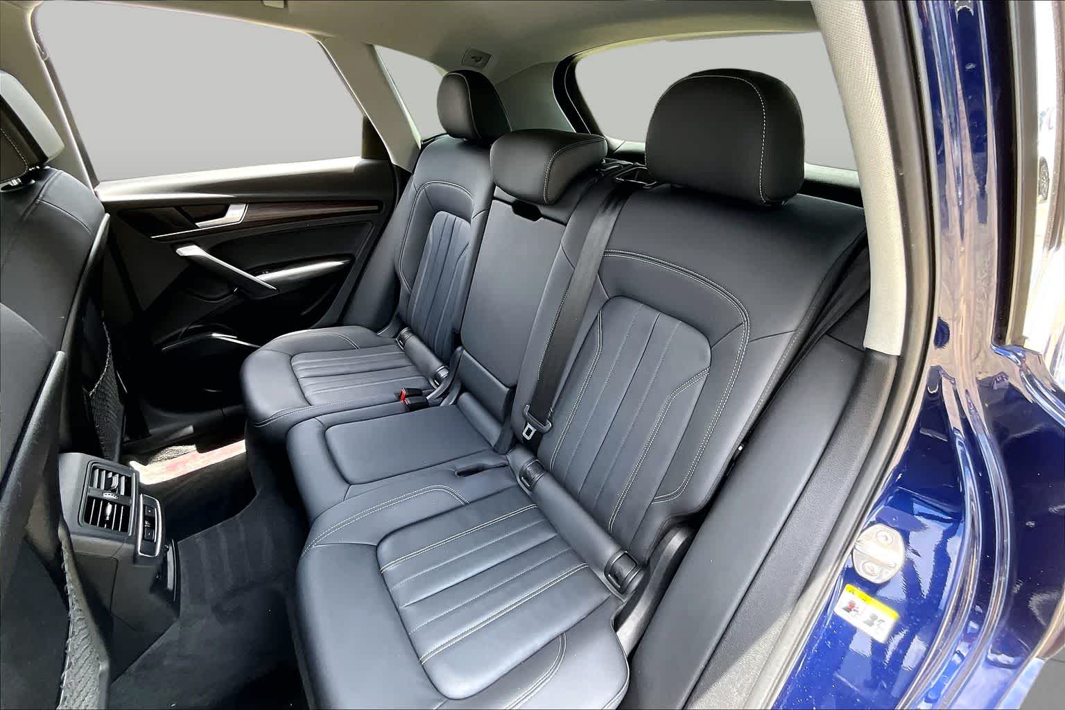 2021 Audi Q5 Premium Navarra Blue Metallic at Baytown Ford