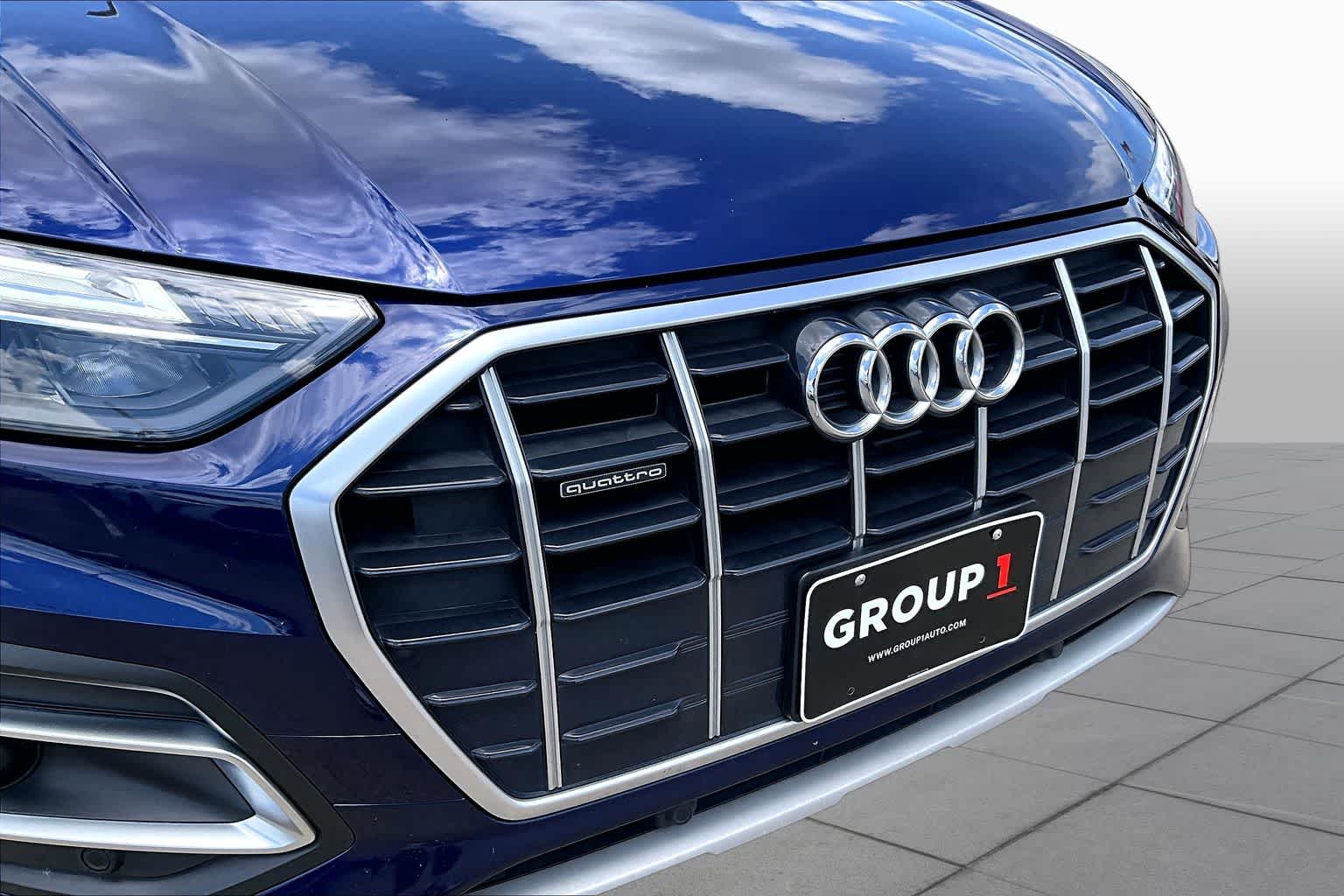 2021 Audi Q5 Premium Navarra Blue Metallic at Baytown Ford