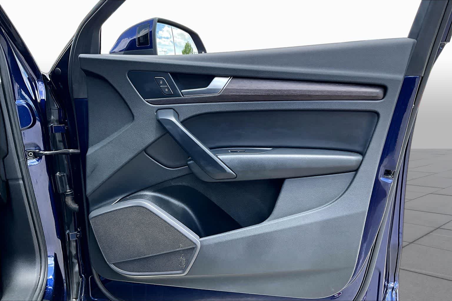 2021 Audi Q5 Premium Navarra Blue Metallic at Baytown Ford