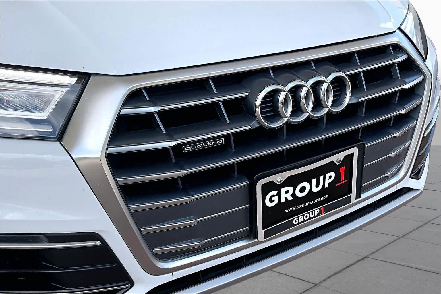2019 Audi Q5 Premium Glacier White Metallic at AutoNation USA Houston