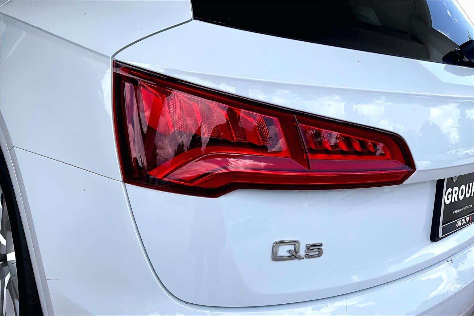 2019 Audi Q5 Premium Glacier White Metallic at AutoNation USA Houston