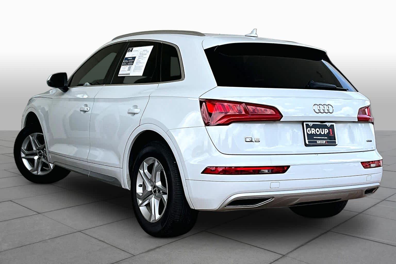 2019 Audi Q5 Premium Glacier White Metallic at AutoNation USA Houston