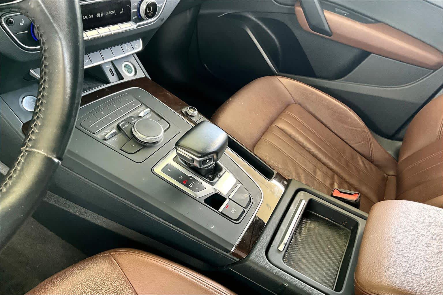 2019 Audi Q5 Premium Glacier White Metallic at AutoNation USA Houston