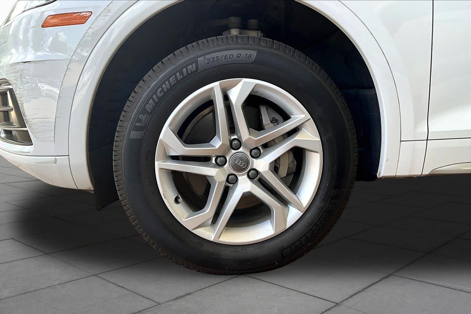 2019 Audi Q5 Premium Glacier White Metallic at AutoNation USA Houston