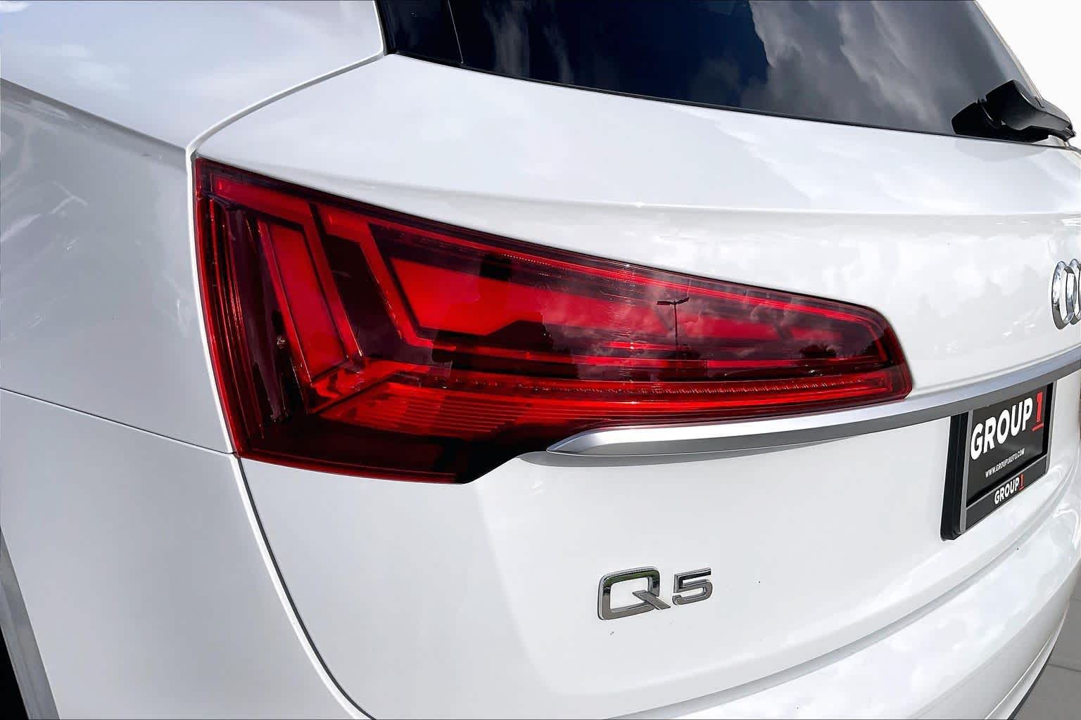 2021 Audi Q5 Premium Plus Glacier White Metallic at Lexus Southwest Houston