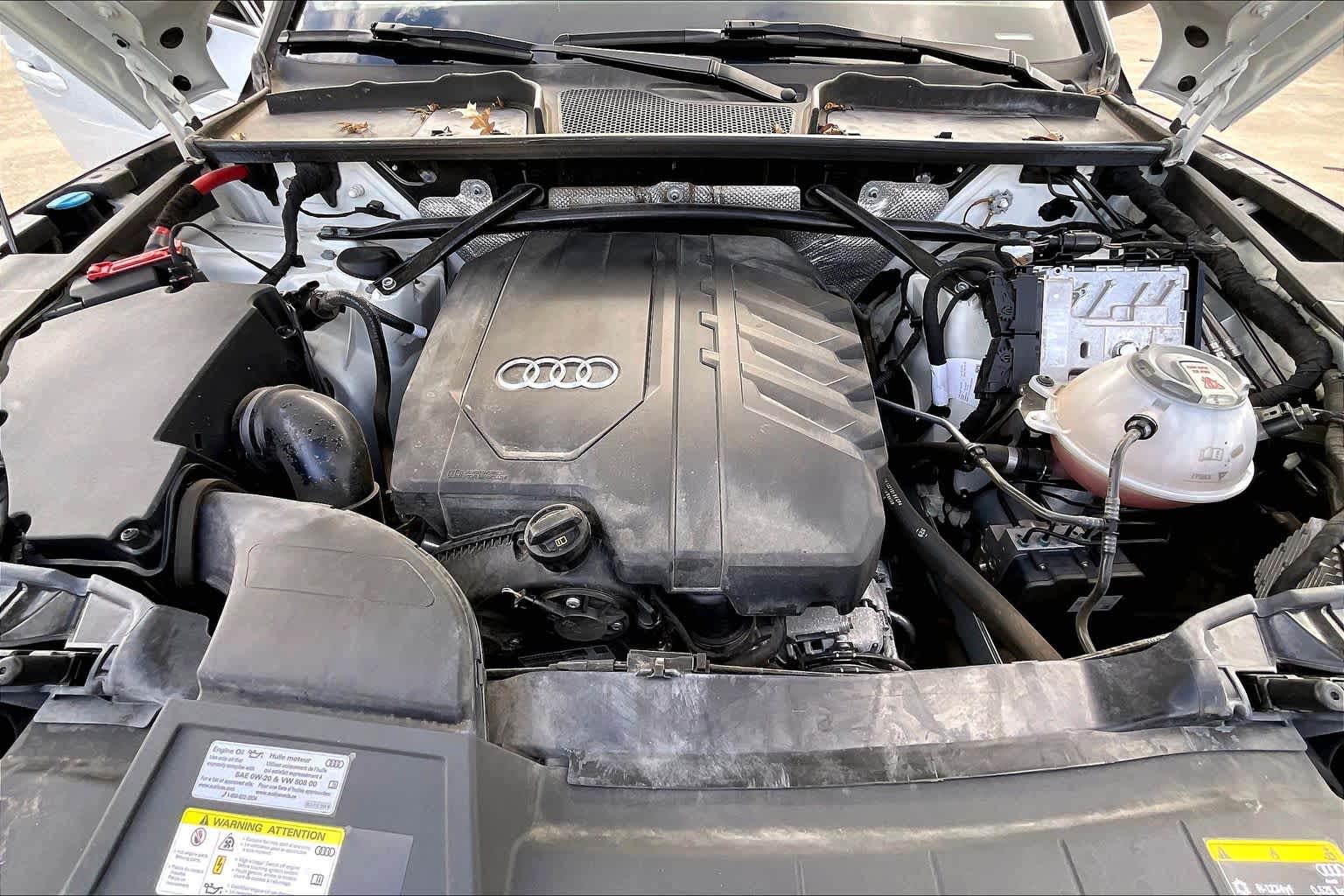 2021 Audi Q5 Premium Plus Glacier White Metallic at Lexus Southwest Houston