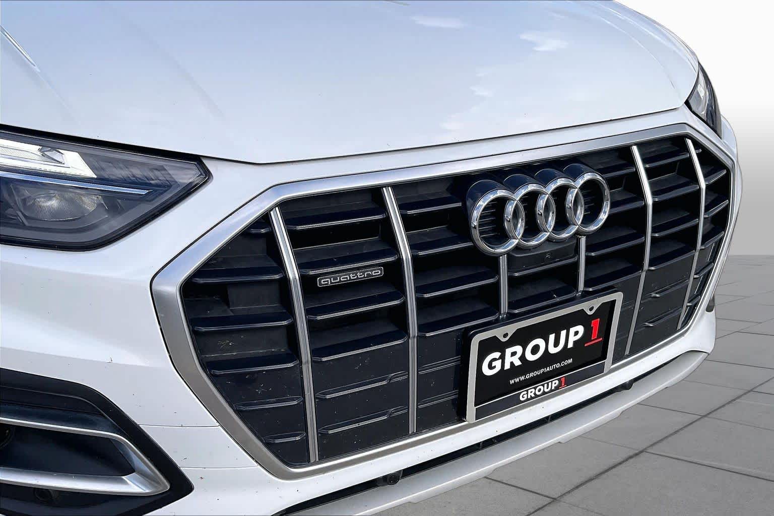 2021 Audi Q5 Premium Plus Glacier White Metallic at Lexus Southwest Houston