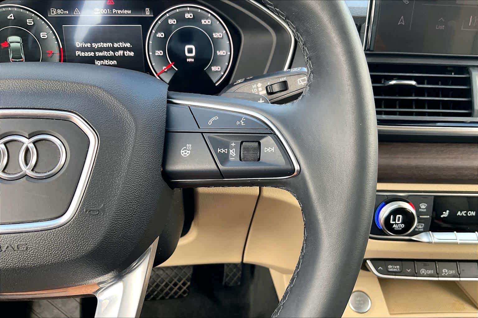 2021 Audi Q5 Premium Plus Glacier White Metallic at Lexus Southwest Houston