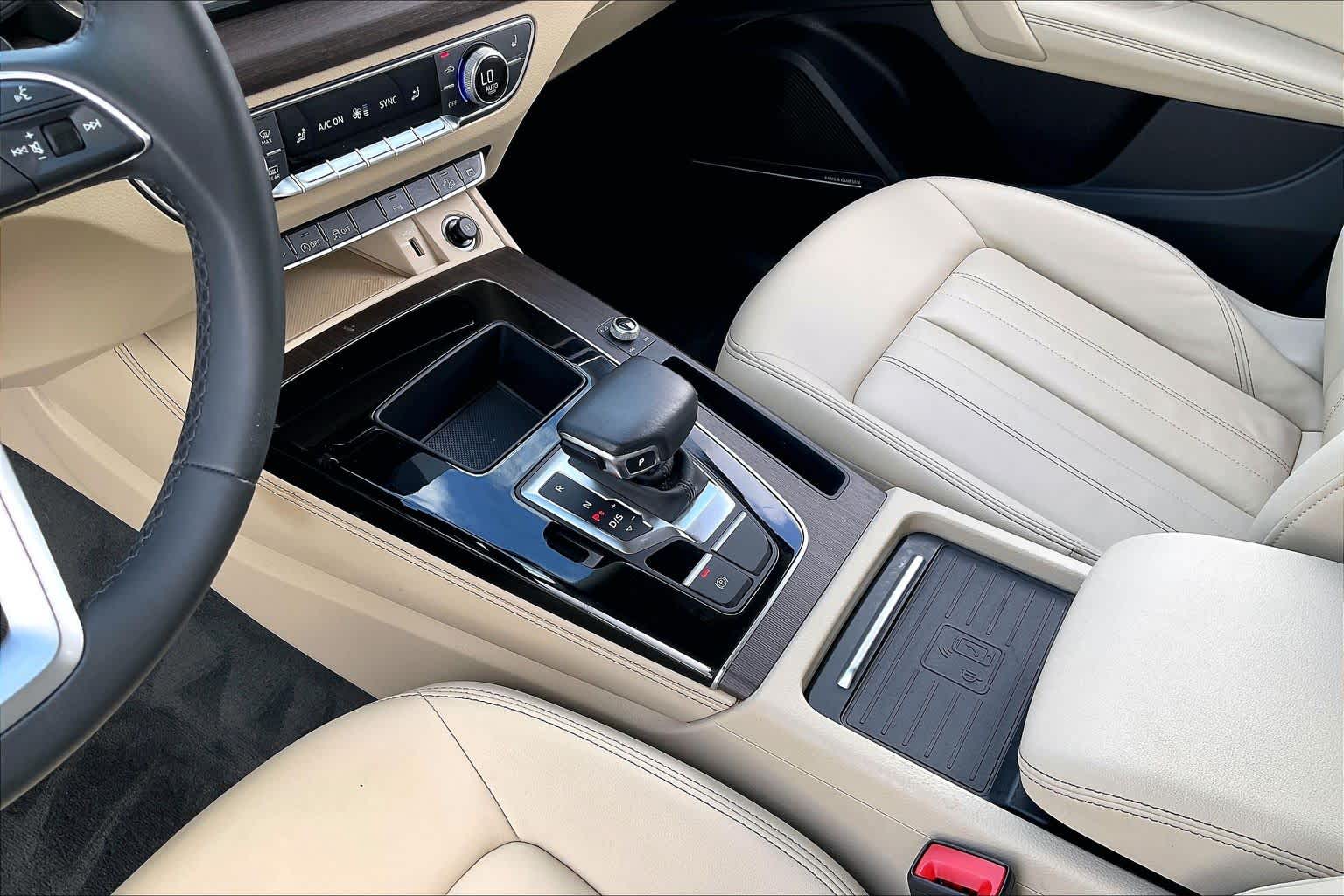 2021 Audi Q5 Premium Plus Glacier White Metallic at Lexus Southwest Houston
