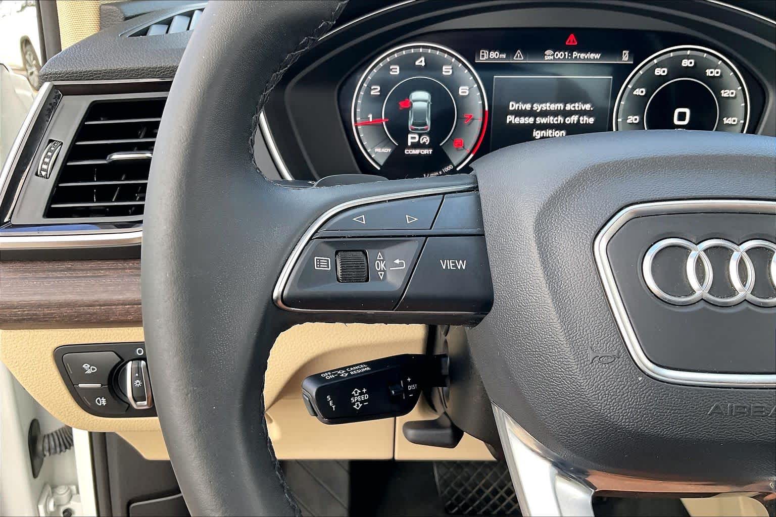 2021 Audi Q5 Premium Plus Glacier White Metallic at Lexus Southwest Houston