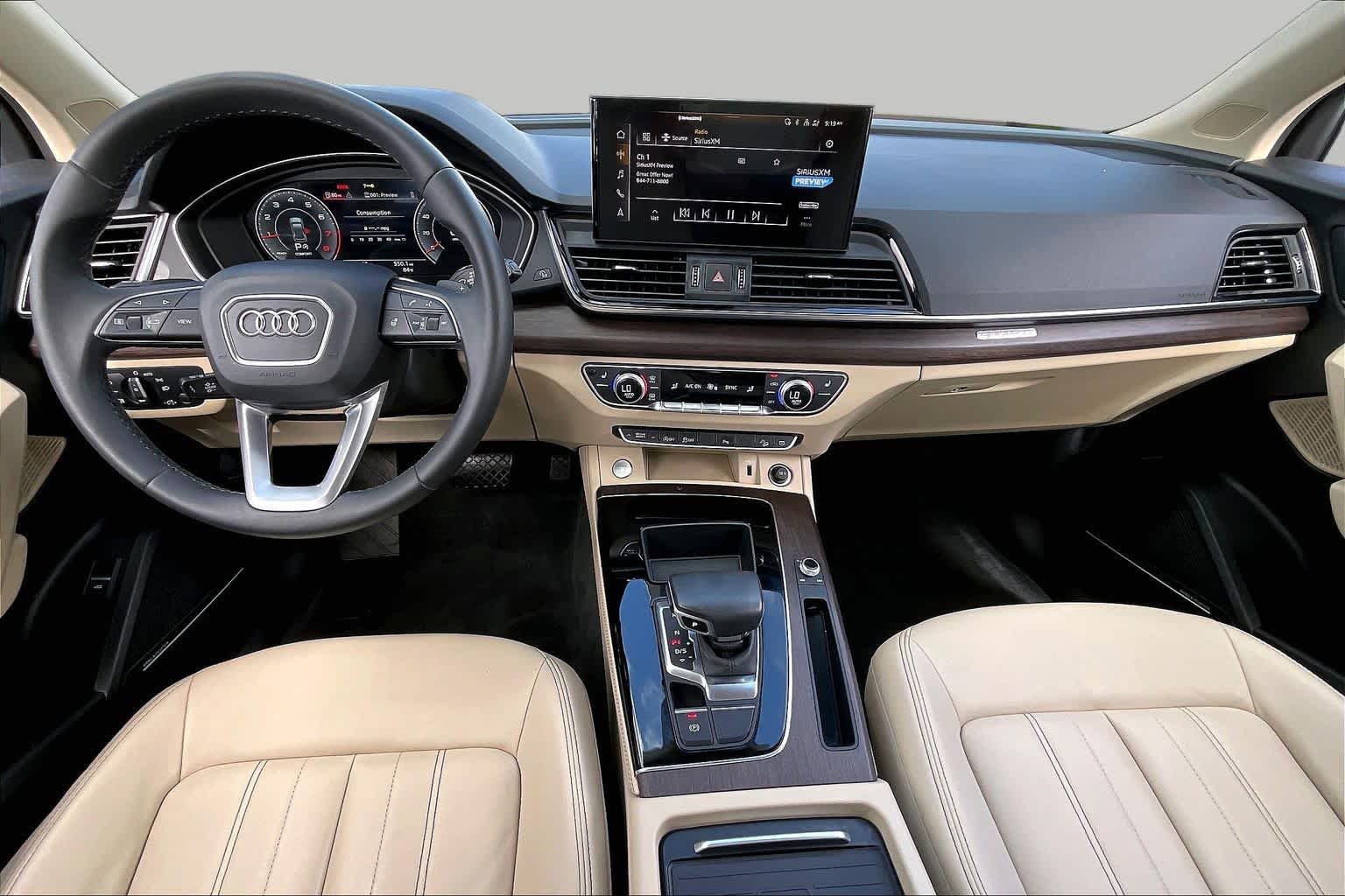 2021 Audi Q5 Premium Plus Glacier White Metallic at Lexus Southwest Houston