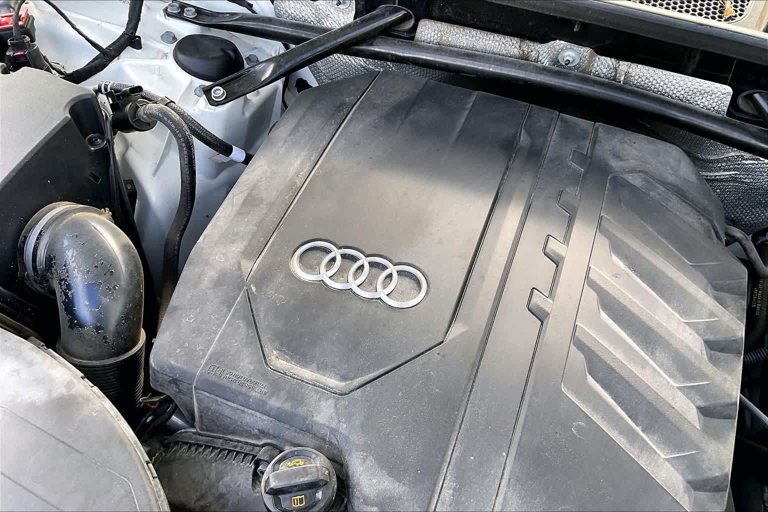 2021 Audi Q5 Premium Plus Glacier White Metallic at Lexus Southwest Houston