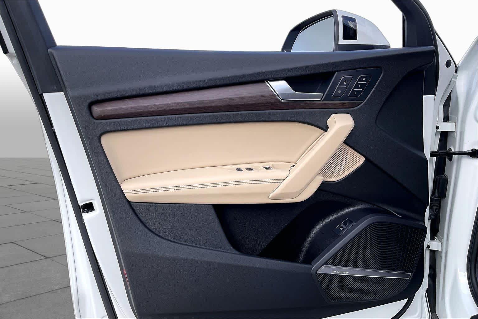 2021 Audi Q5 Premium Plus Glacier White Metallic at Lexus Southwest Houston