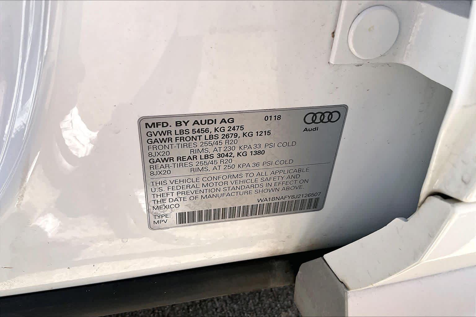 2018 Audi Q5 photo 35 of 35