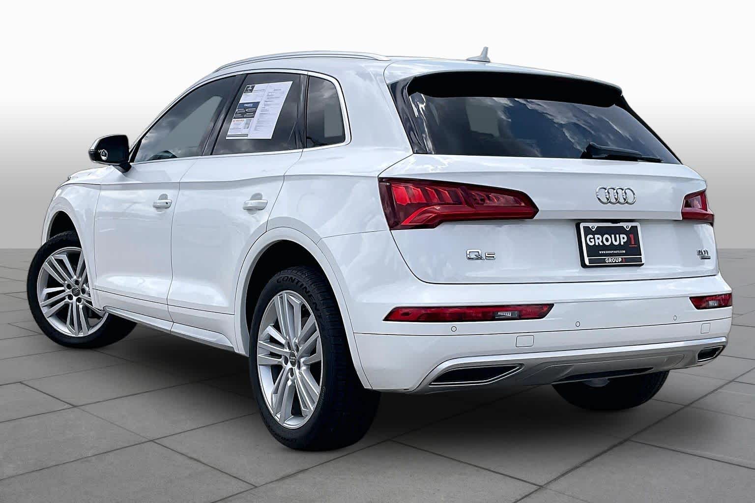 2018 Audi Q5 Premium Plus Ibis White at Group 1 Toyota Southwest