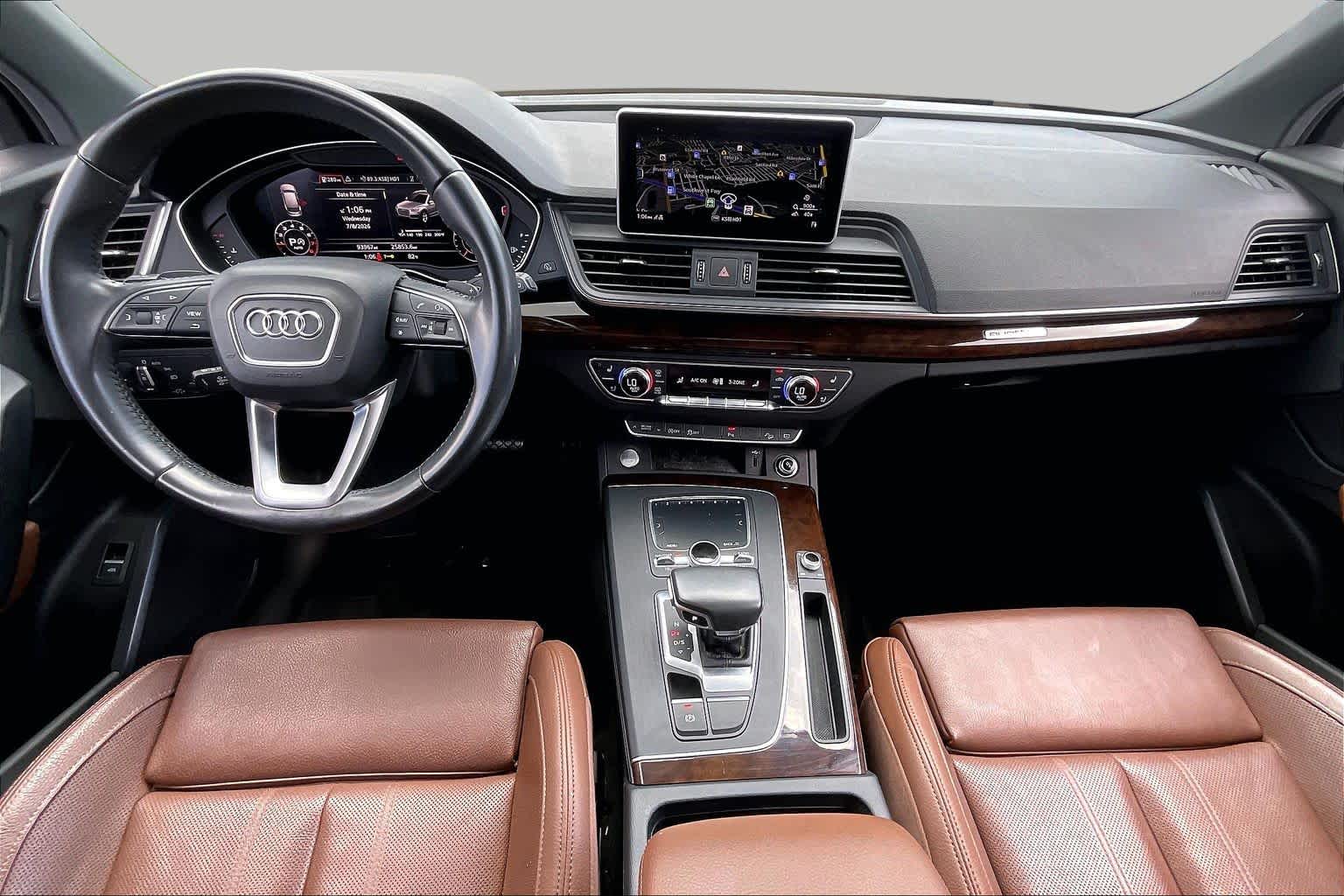 2018 Audi Q5 Premium Plus Ibis White at Group 1 Toyota Southwest