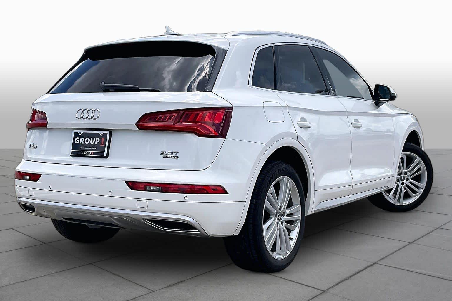 2018 Audi Q5 Premium Plus Ibis White at Group 1 Toyota Southwest